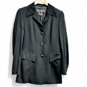 Escada Women's Black Blazer